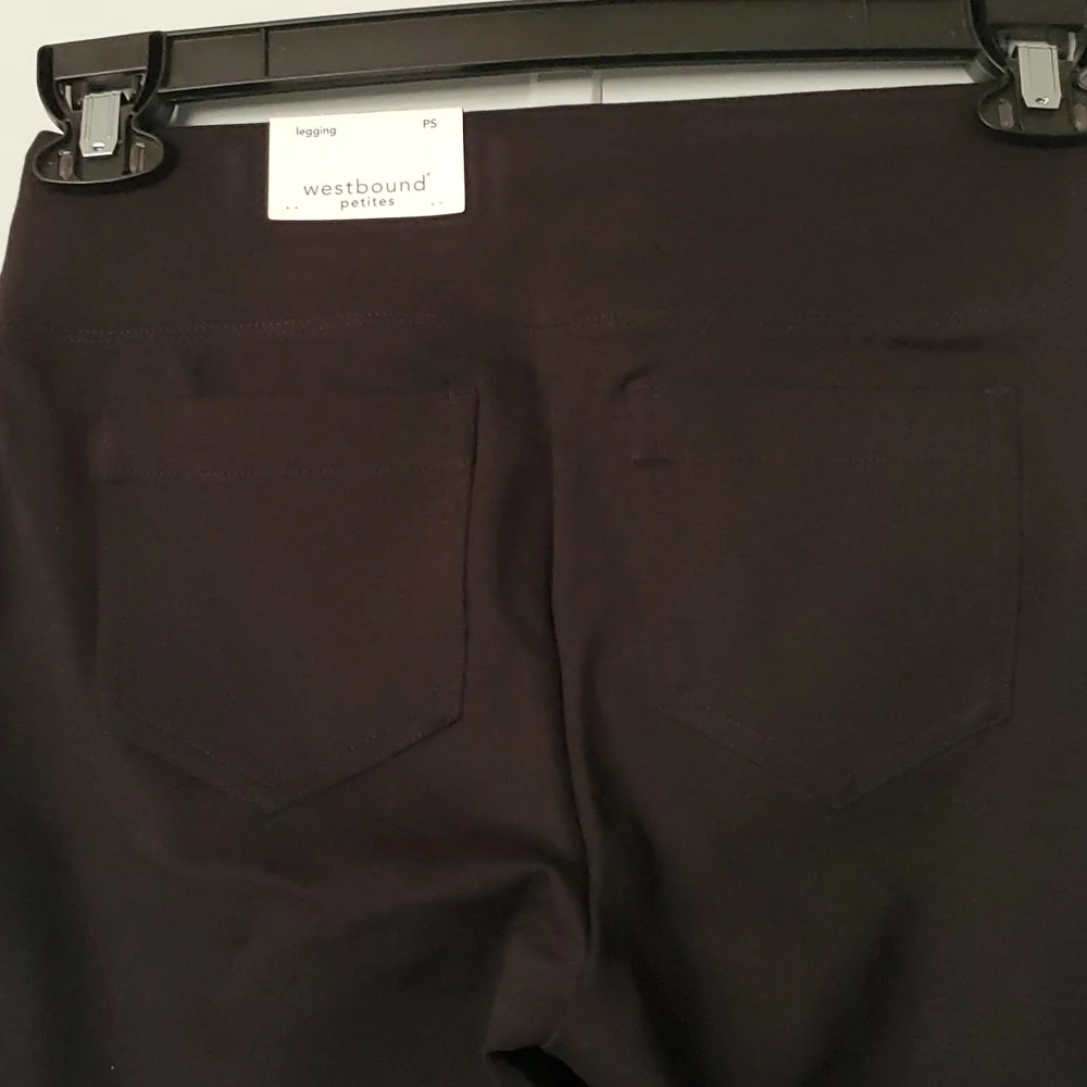 Westbound Petites Black Leggings Small NWT - Picture 5 of 12